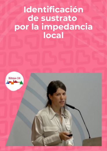 Identificación de sustrato por la impedancia local