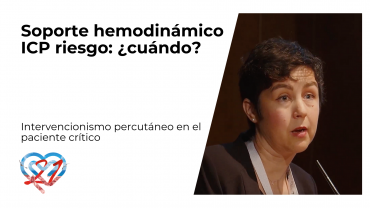 Soporte hemodinámico ICP riesgo: ¿cuándo?