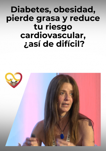 Diabetes, obesidad, pierde grasa y reduce tu riesgo cardiovascular, ¿así de difícil?