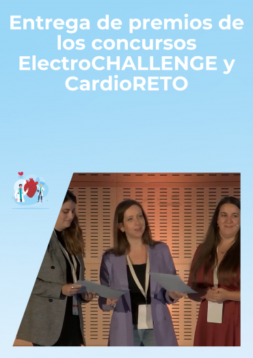 Entrega de premios de los concursos ElectroCHALLENGE y CardioRETO