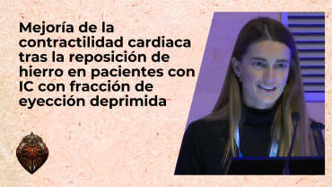 Mejoría de la contractilidad cardiaca tras la reposición de hierro en pacientes con IC con fracción de eyección deprimida