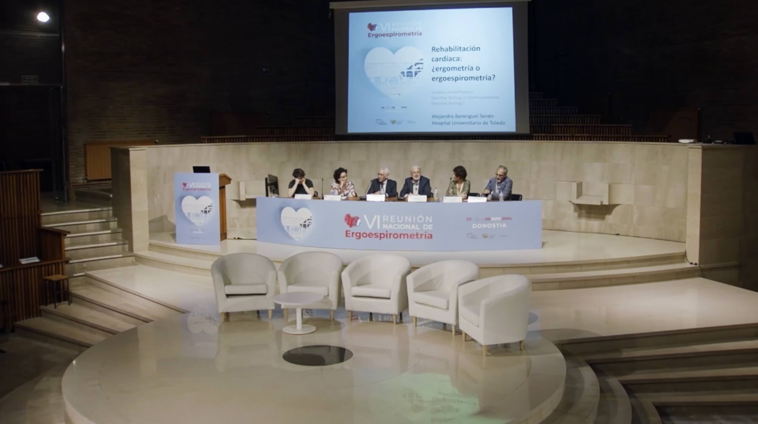 Inauguración reunión de Ergoespirometría 2024