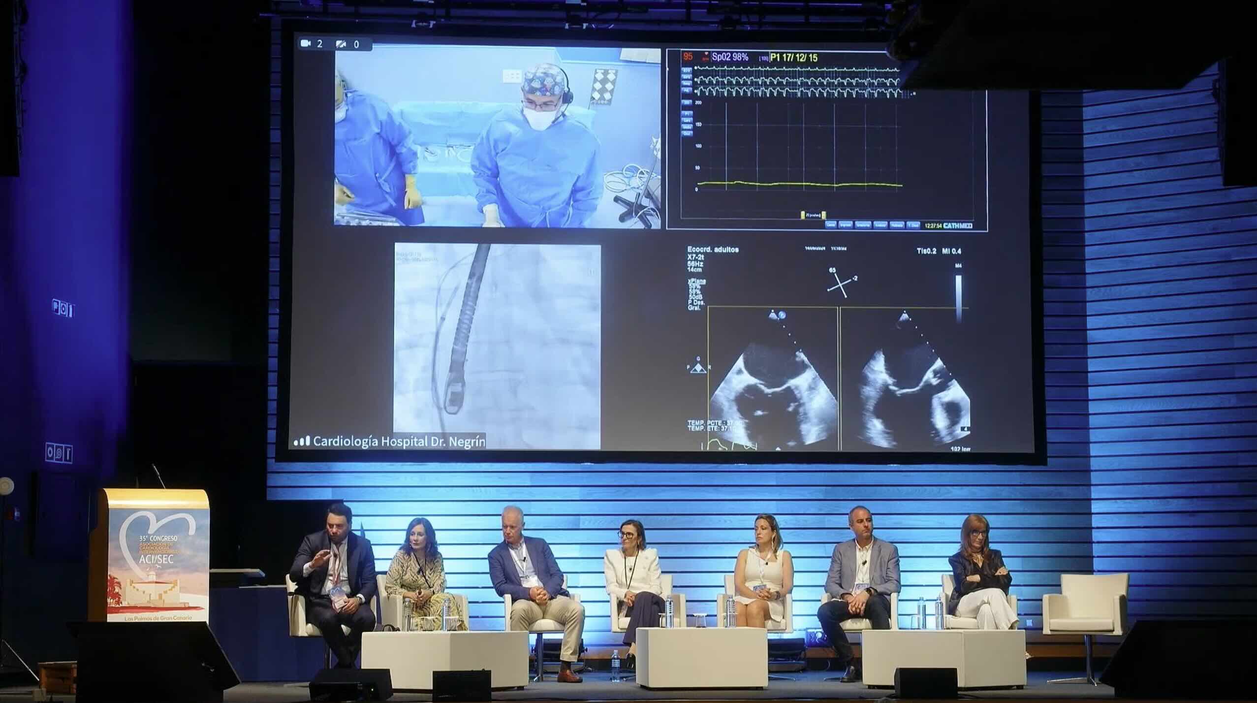 Retos en la reparación valvular mitral borde a borde - Caso en vivo desde el Hospital Universitario de Gran Canaria Dr. Negrín