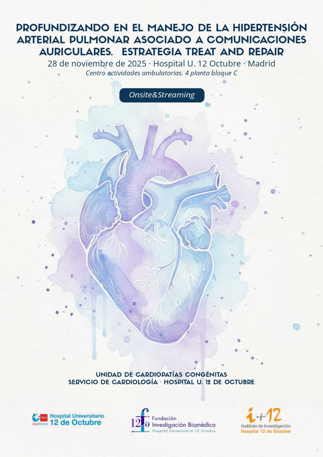 Manejo de la hipertensión arterial pulmonar asociado a comunicaciones auriculares. Estrategia tratar y reparar 